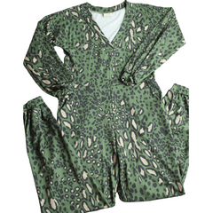 Twisted Camo Jumpsuit