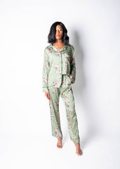 Floral 2-Piece Pants Set