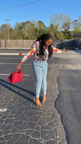 The Embellished Denim Jogger - styleMbellished